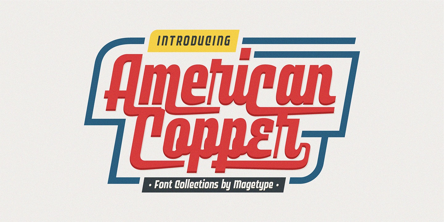 Font MGT American Copper